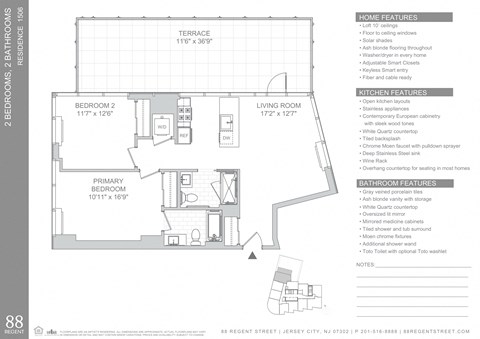 88 Regent Street Studio-2 Beds Apartment for Rent - Photo Gallery 68
